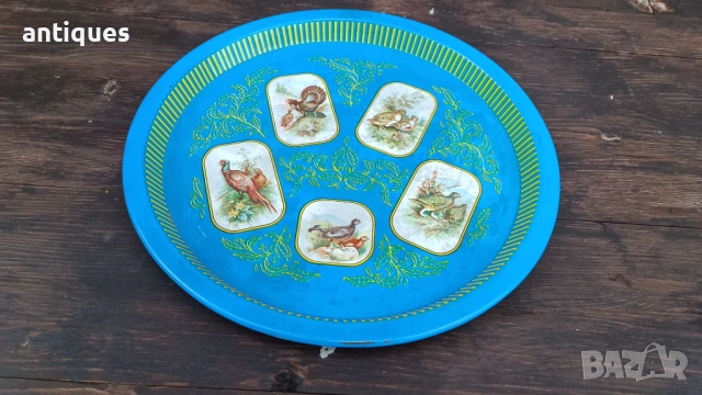 Стара метална табла от соц-а - Made in Czechoslovakia, снимка 2 - Антикварни и старинни предмети - 53255552