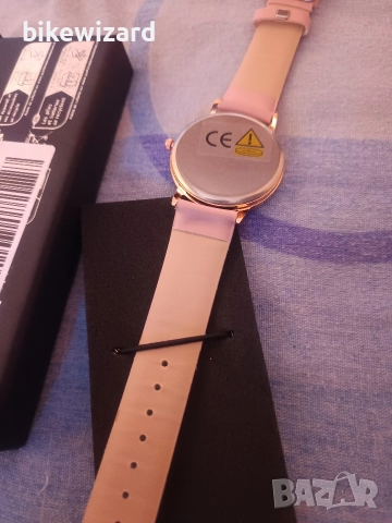 Дамски аналогов кварцов часовник OFFCUP с кожена каишка, 39 мм корпус НОВ, снимка 4 - Дамски - 52946644