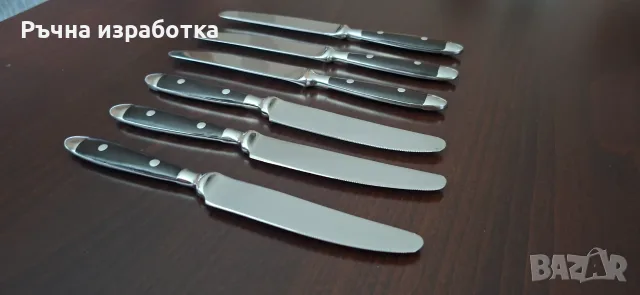 нож 6бр.rostfrei немски основен нож прибори за хранене комплект, снимка 12 - Прибори за хранене, готвене и сервиране - 55953211