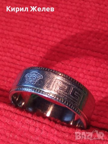 ВЕРСАЧЕ МАРКОВ ПРЪСТЕН БЛАГОРОДНА НЕРЪЖДАЕМА СТОМАНА ХАЛКА 19642