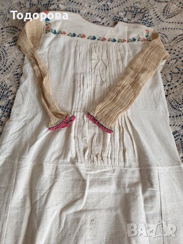 Автентична риза от народна носия, снимка 6 - Антикварни и старинни предмети - 38966562