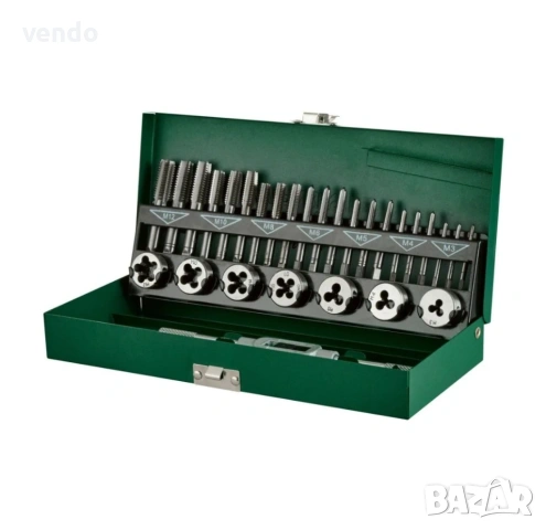 *ЧИСТО НОВ*PARKSIDE Комплект метчици и плашки , снимка 2 - Други инструменти - 53056395