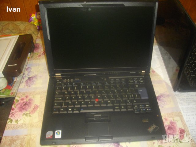 Лаптоп Lenovo ThinPad T61-7663-Работещ-Заключен-14,1 Инча-Made in CANADA-Intel Core Duo, снимка 8 - Лаптопи за работа - 42506092