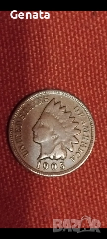 Стара монета САЩ, снимка 5 - Нумизматика и бонистика - 53012283