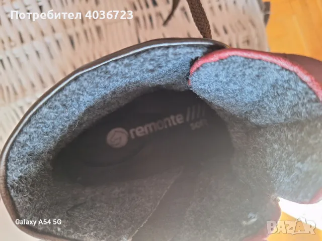 Дамски боти" Remonte"от естествена кожа номер 36, снимка 9 - Дамски боти - 49253260