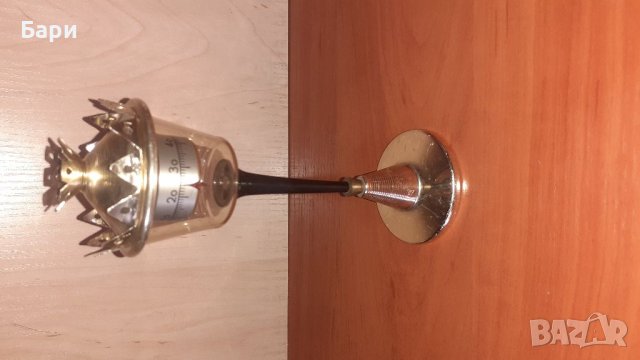 Рядък малък настолен термометър - Франция, снимка 2 - Други ценни предмети - 41241871