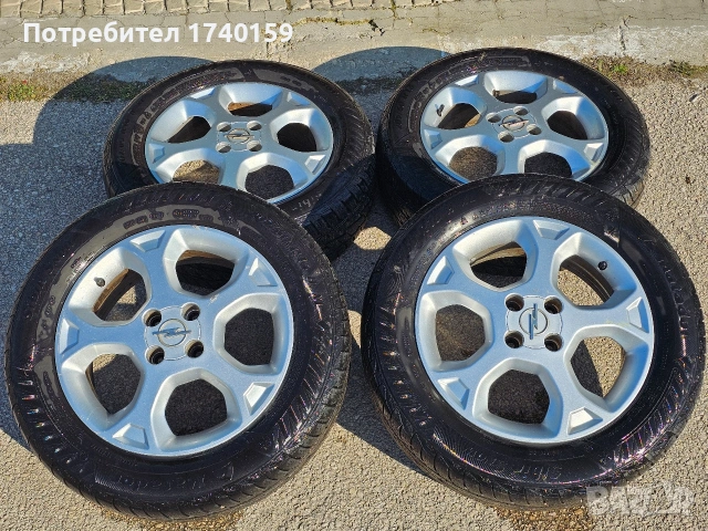 Оригинални джанти 16цола за Opel, снимка 4 - Гуми и джанти - 53763409