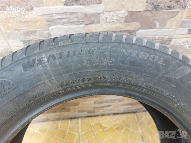 Всесезонни гуми 17-ки Bridgestone 225/60/17, снимка 6 - Гуми и джанти - 41359593