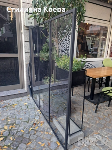 Метална преграда с поликарбонат , снимка 2 - Градински мебели, декорация  - 52240063