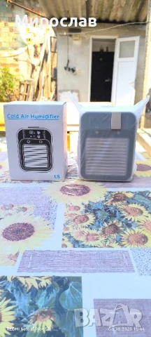 USB зареждащ се портативен климатик увлажнител и USB вентилатор КАПАЦИТЕТ НА БАТЕРИЯТА 3000mah, снимка 2 - Друга електроника - 51299559