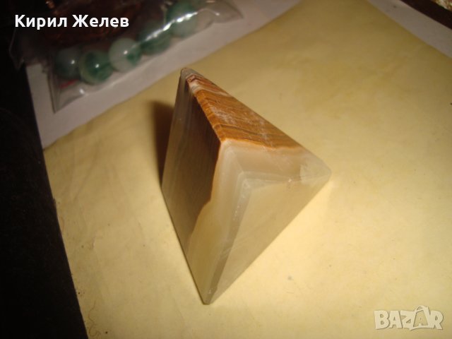 ЕГИПЕТСКА ПИРАМИДА МРАМОРЕН СКЪПОЦЕНЕН ОНИКС 24365, снимка 8 - Колекции - 33953422