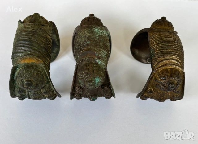 Възрожденски гривни тип „рогатка“, снимка 7 - Антикварни и старинни предмети - 53632246