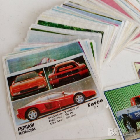 Картинки от дъвки Турбо, снимка 5 - Колекции - 42006220