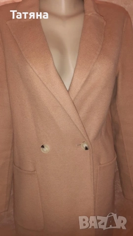 Дълго палто Zara, снимка 3 - Палта, манта - 53371735
