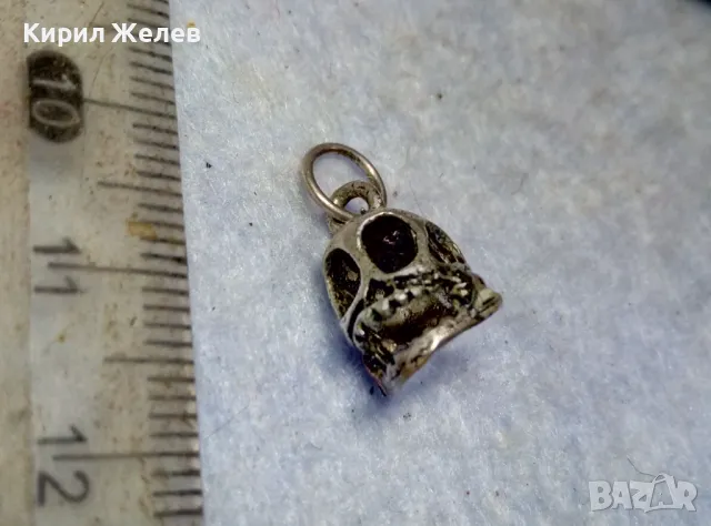 НЕО ГОТИК АРТ СРЕБЪРЕН ПЕНДАНТ ЛАКИРАНО СРЕБРО ВИСОКА ПРОБА РЪЧНА ИЗРАБОТКА 48562, снимка 11 - Колиета, медальони, синджири - 49600930