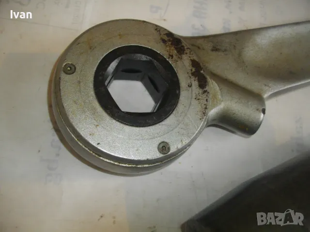 50см НЕМСКИ ГОЛЯМ ТРЕСЧОТЪЧЕН КАМИОНАДЖИЙСКИ КЛЮЧ STAHLWILLE 870 GERMANY С ТОРС ВЛОЖКА №27мм BELZER , снимка 6 - Други инструменти - 48228893