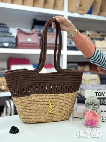 плажни чанти ysl saint laurent ➡️43cm⬆️21cm✨, снимка 7 - Чанти - 50415839