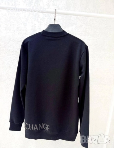 Мъжка Черна блуза Armani Exchange-IM43e, снимка 3 - Блузи - 47053033