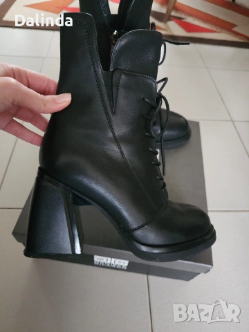 Дамски боти естествена кожа