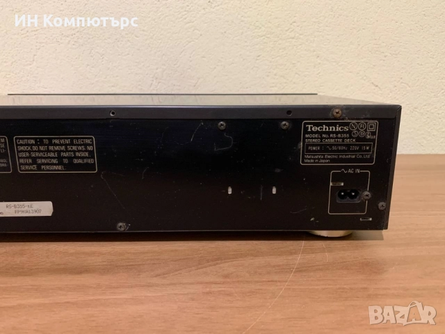 Продавам дек Technics RS-B355, снимка 7 - Декове - 51684685