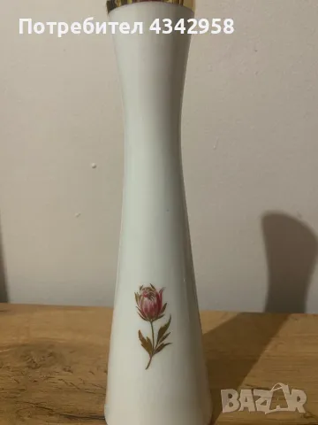 Alka-kunst.Kaiser.Порцеланова ваза.1958-1960г., снимка 2 - Антикварни и старинни предмети - 50264300