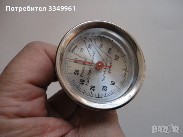 Немски термометър за месо , снимка 3 - Антикварни и старинни предмети - 51284820