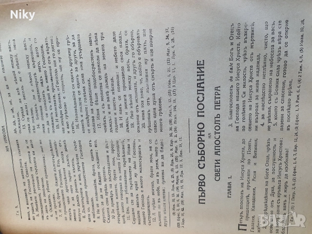 Библия-Семейна Литопис 1925г. , снимка 13 - Антикварни и старинни предмети - 52721150