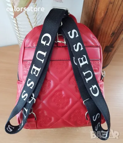 Червена раница Guess код SG92, снимка 3 - Раници - 35080818