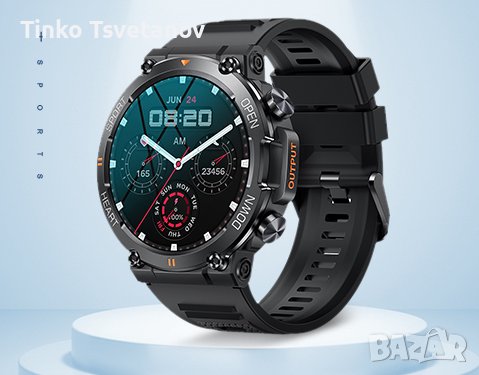 Мъжки смарт часовник, снимка 1