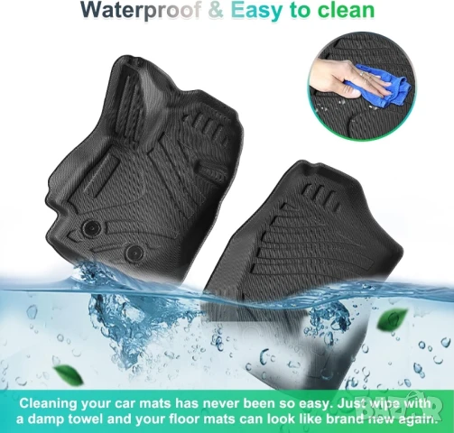 Suzuki Jimny JB64, JB74 3D всесезонни TPE стелки с висок ръб , снимка 6 - Аксесоари и консумативи - 50583844