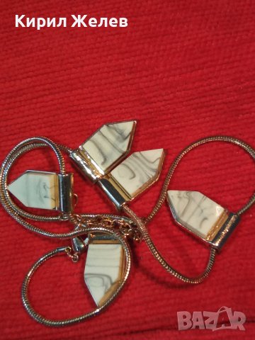 ПОЗЛАТЕН КРАСИВ ФЕШЪН АРТ МЕДАЛЬОН КОЛИЕ ОГЪРЛИЦА 44217, снимка 8 - Колиета, медальони, синджири - 33790399