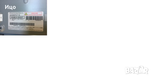 Продавам здрава матрица AX080F071E от PANASONIC TX-L32GF22, снимка 1