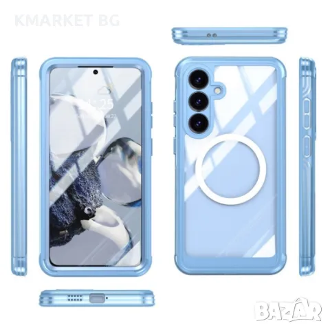 Samsung Galaxy S25 5G Metal Frame/ HD Tempered Glass/ MagSafe Калъф и Протектор, снимка 2 - Калъфи, кейсове - 49078301