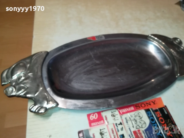 красив поднос с прасе 0810252107, снимка 7 - Колекции - 51990875