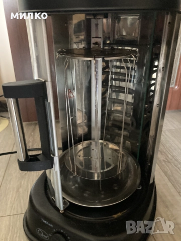 Електрическа въртяща се вертикална скара/грил, снимка 3 - Скари - 52402508