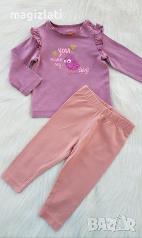 Бебешка блуза и клинче 3-6 месеца, снимка 2 - Комплекти за бебе - 41842919