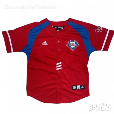 Adidas бейзболна тениска за момче 10-12г