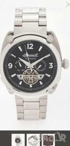 Мъжки автоматичен  самонавиващ часовник Ingersoll Michigan , снимка 2 - Мъжки - 47677554