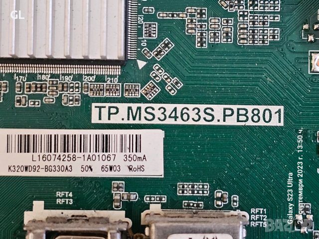 Philips 32PHS4001/12Tp. MS3663S. Pb801, снимка 2 - Части и Платки - 42257681