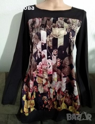 Туника с цветни елементи, 