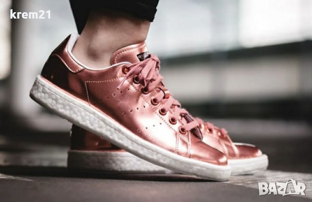 Adidas Stan Smith boost Coppermet номер 37, снимка 3 - Маратонки - 34105271