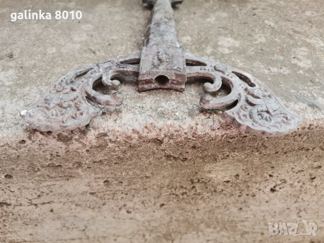 Стара дръжка от острие, снимка 4 - Антикварни и старинни предмети - 51793144