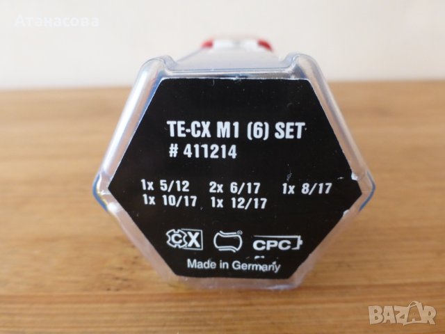 Комплект свредла бургии М1 6 бр HILTI Хилти, снимка 4 - Други инструменти - 41637829