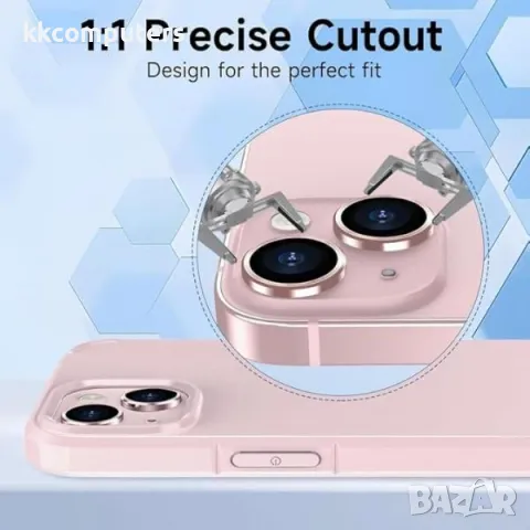 Camera Lens за iPhone 13 / 13 Mini / Розов / Баркод : 2403728, снимка 2 - Резервни части за телефони - 47863207