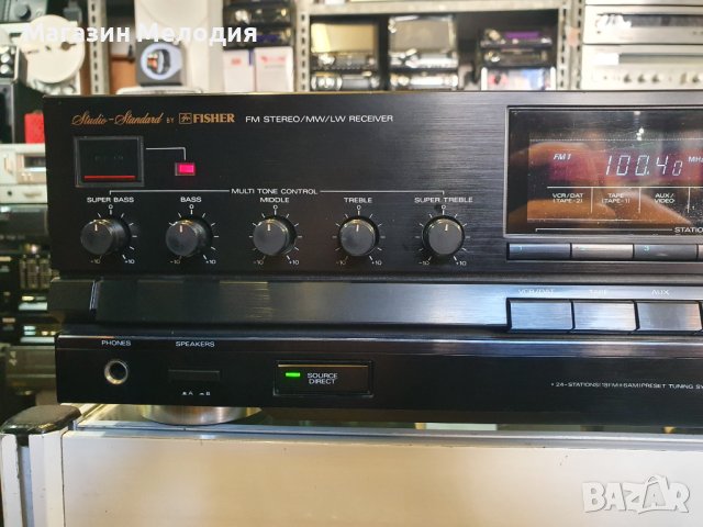 Ресийвър Fisher RS-909 В перфектно техническо и много добро визуално състояние., снимка 4 - Ресийвъри, усилватели, смесителни пултове - 41895303