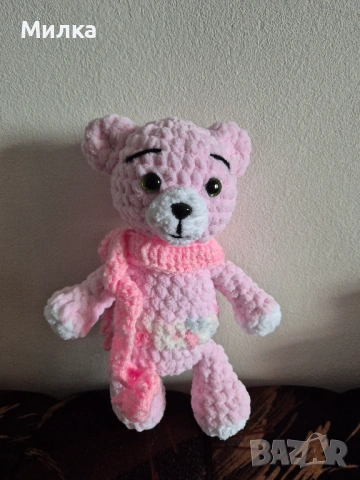 Пухкави мечета - ръчно изработени, снимка 2 - Плюшени играчки - 53398778