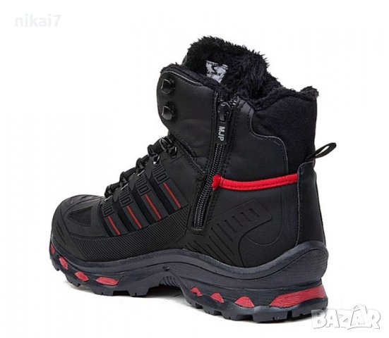 юношески боти зимни непромокаеми дълбок грайфер за сняг дъжд кал киша, снимка 6 - Детски боти и ботуши - 39119044