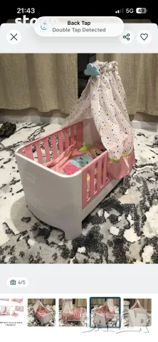 Легло за кукла BABY Born, снимка 3 - Кукли - 55772512