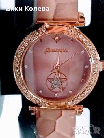 дамски кварцов часовник розов, снимка 4 - Дамски - 38649637