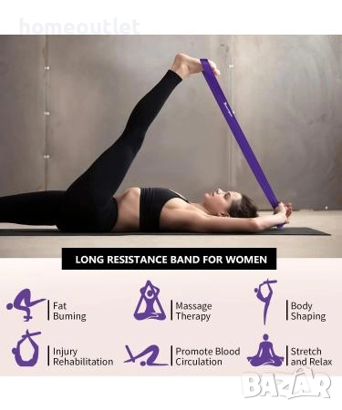 ПРОМОЦИЯ Професионална лента за тренировки, 15–36 кг съпротивление - BESTOPE - X0015YZGAH, снимка 4 - Йога - 52836948